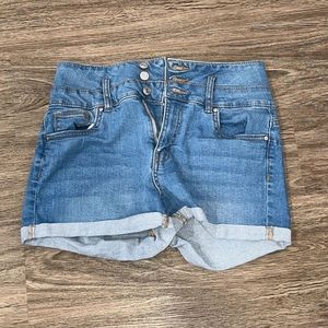 high waisted shorts